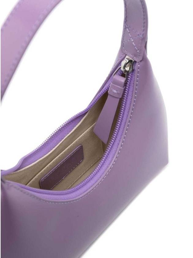 'Baby Amber' Light Purple Shoulder Bag In Shiny Leather Woman By Far - BY FAR - BALAAN 4