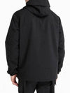 Men's Trypan Storm Hooded Black Jacket ACWMO023EWO BK - A-COLD-WALL - BALAAN 3