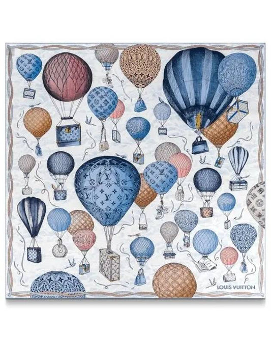 Up and Away Square 90 Light Blue M78448 - LOUIS VUITTON - BALAAN 2