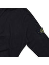 Men's Waffen Patch OLD Treatment Cotton Hoodie Black - STONE ISLAND - BALAAN 5