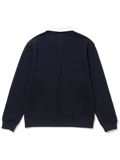 20ne Doug collar color scheme half zip-up sweatshirt NAVY - 20THHOLE - BALAAN 2