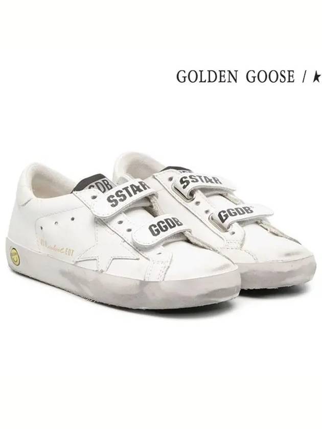 Kids Old School Low Top Sneakers White - GOLDEN GOOSE - BALAAN 3