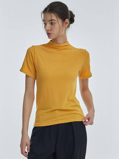 Half Turtleneck Short Sleeve Yellow - MANAVIS7 - BALAAN 2