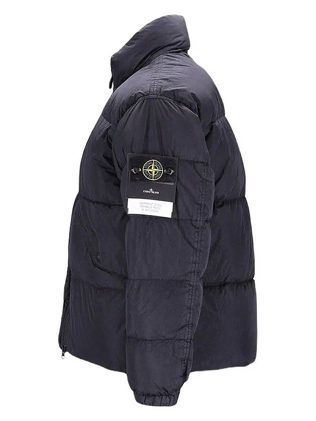 Crinkle Reps Compass Badge Down Padding Navy - STONE ISLAND - BALAAN 6