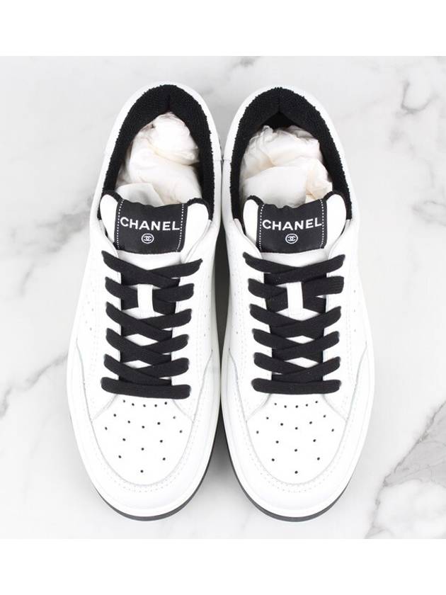 Back logo tennis sneakers 41 260 - CHANEL - BALAAN 9