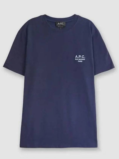 Raymond Short Sleeve T-shirt Navy - A.P.C. - BALAAN 2