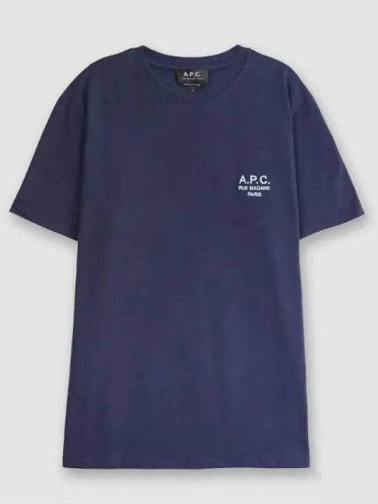 Raymond Short Sleeve T-shirt Navy - A.P.C. - BALAAN 2