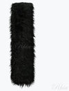 Floss Fake Fur Scarf Black - OUR LEGACY - BALAAN 2