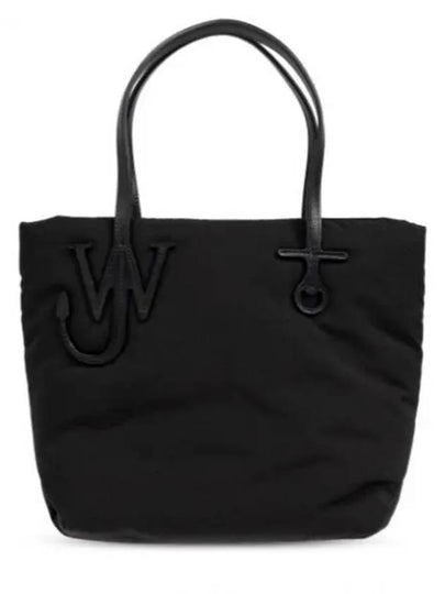 Puffy Anchor Small Tote Bag Black - JW ANDERSON - BALAAN 2