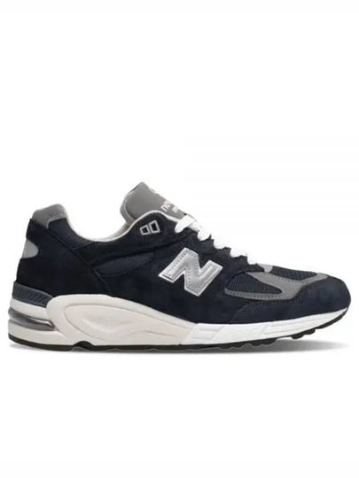 990 V2 Low Top Sneakers Navy - NEW BALANCE - BALAAN 2