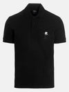 FELITHE CAT logo patch short sleeve PK shirt black - NEIL BARRETT - BALAAN 3