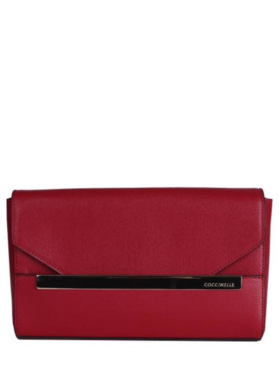 women chain mini bag red - COCCINELLE - BALAAN 2