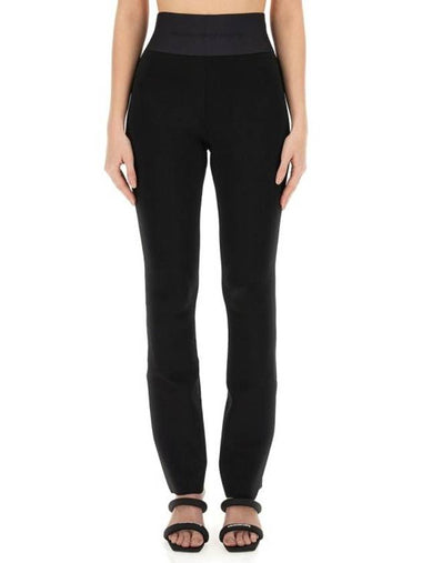 straight pants 1KC1244050 001 BLACK - ALEXANDER WANG - BALAAN 1