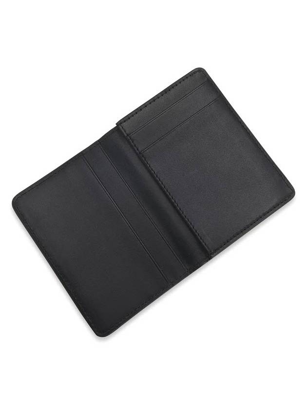 Stefan Small Leather Card Wallet Black - A.P.C. - BALAAN 4