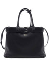 Buckle Large Tote Bag Black - PRADA - BALAAN 3