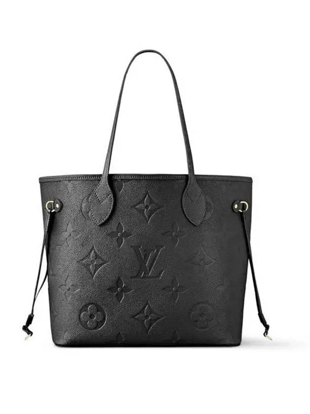 Neverfull MM Monogram Empreinte Tote Bag Noir - LOUIS VUITTON - BALAAN 2