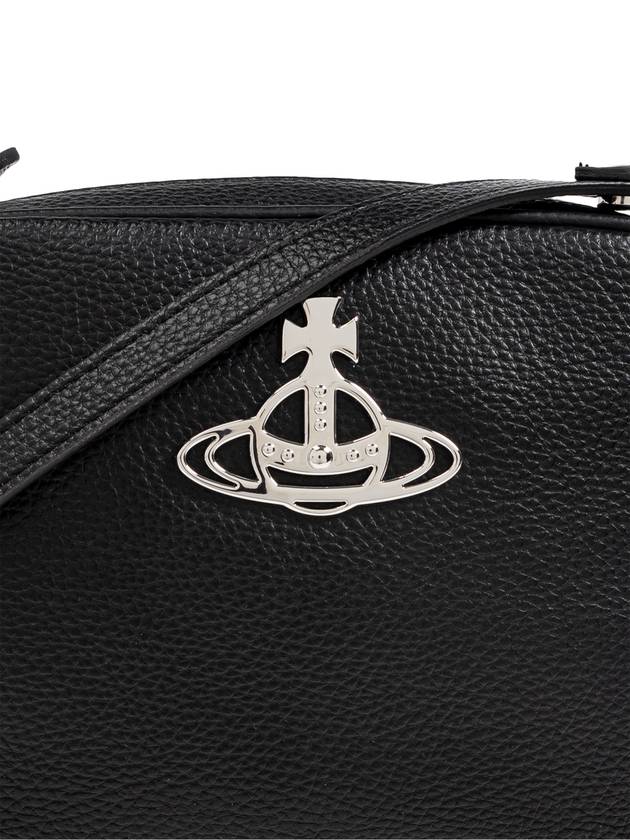 Anna Camera Cross Bag Black - VIVIENNE WESTWOOD - BALAAN 7