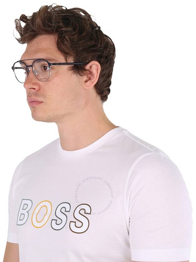 Hugo Boss Demo Oval Men's Eyeglasses HG 1156 0KU0 53 - HUGO BOSS - BALAAN 3