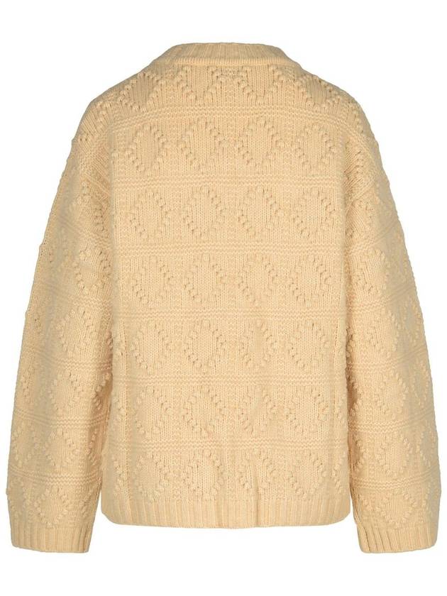 Ganni 'Bubble Knit' Worked Sweater - GANNI - BALAAN 4