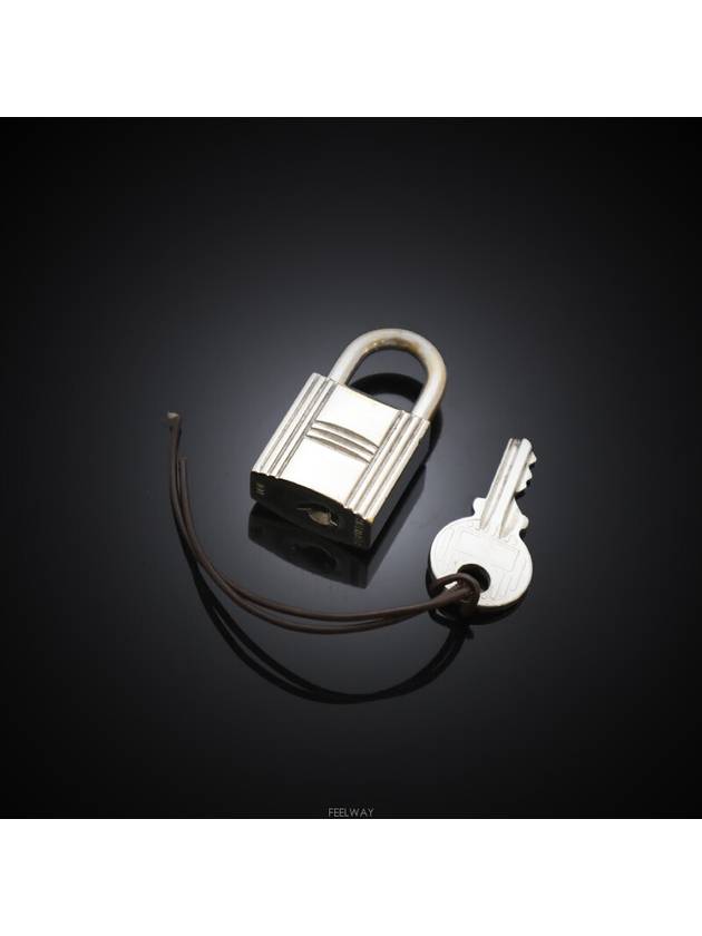 Daejeon Used Luxury Goods No 101 Silver Padlock Cadena Lock Set - HERMES - BALAAN 6