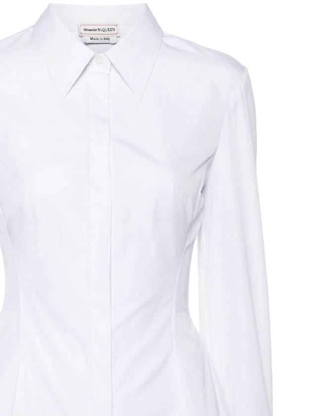 24FW Shirt 797282 QAAAD 9000 WHITE - ALEXANDER MCQUEEN - BALAAN 3