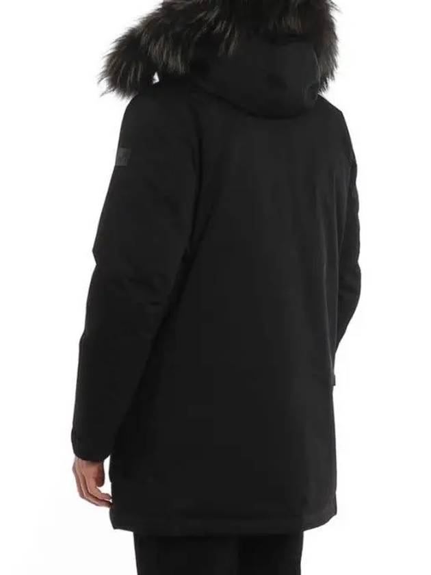 Men's fur insert down hood black padding CFWOOU0208MRUT2194 100 - WOOLRICH - BALAAN 3