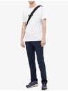 Small Rubber Logo Patch Short Sleeve T-Shirt White - STONE ISLAND - BALAAN 5