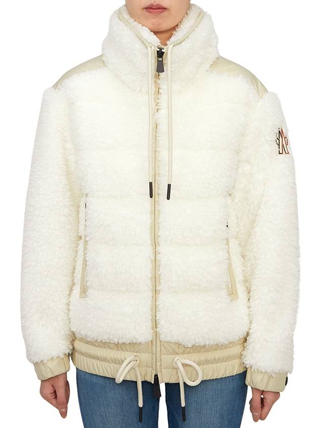 Women s padded zip up cardigan 8G00023 899A9 034 - MONCLER - BALAAN 1