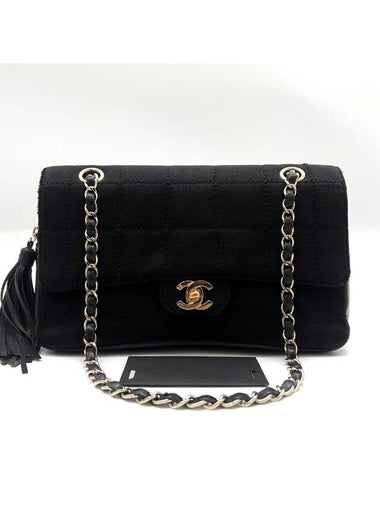 Classic fabric tassel shoulder bag - CHANEL - BALAAN 1