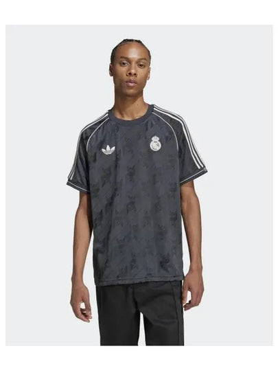 Real Madrid LFSTLR Jersey Short Sleeve T-Shirt Charcoal - ADIDAS - BALAAN 2