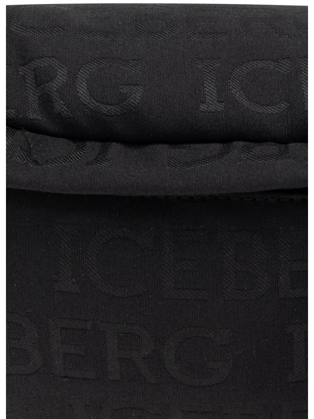 Iceberg Belt Bag With Logo, Men's, Black - ICEBERG - BALAAN 6