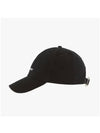 4G Logo Twill Ball Cap Black - GIVENCHY - BALAAN 5