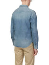 Denim Long Sleeve Shirt Blue - POLO RALPH LAUREN - BALAAN 5