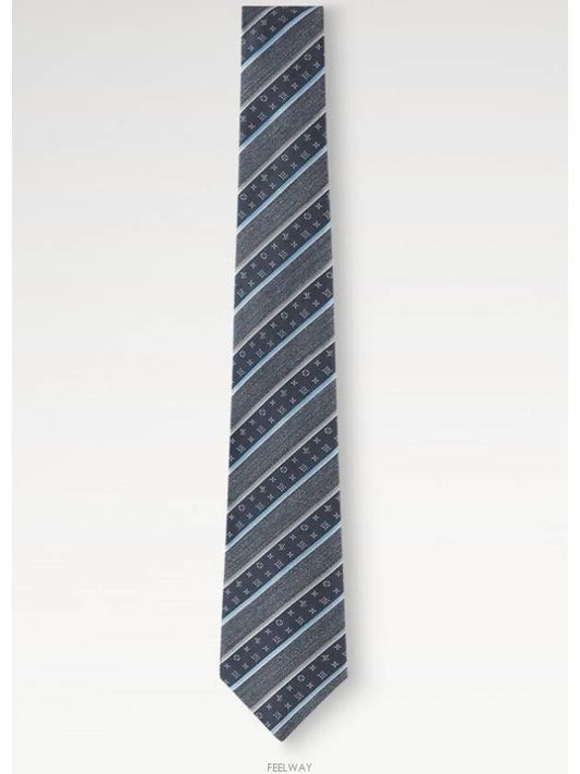 M79911 Monogram Classic Stripe Tie - LOUIS VUITTON - BALAAN 1
