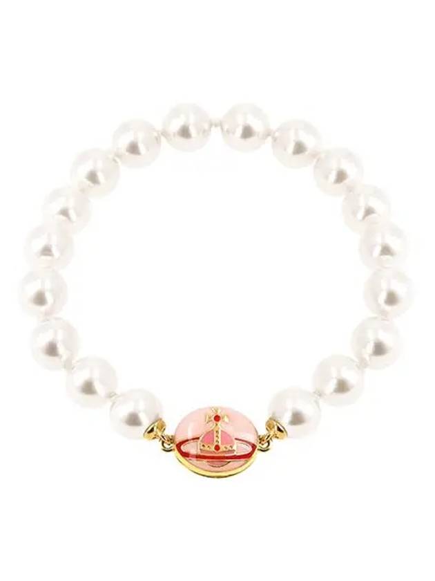 Loelia Pearl Bracelet Red - VIVIENNE WESTWOOD - BALAAN 5