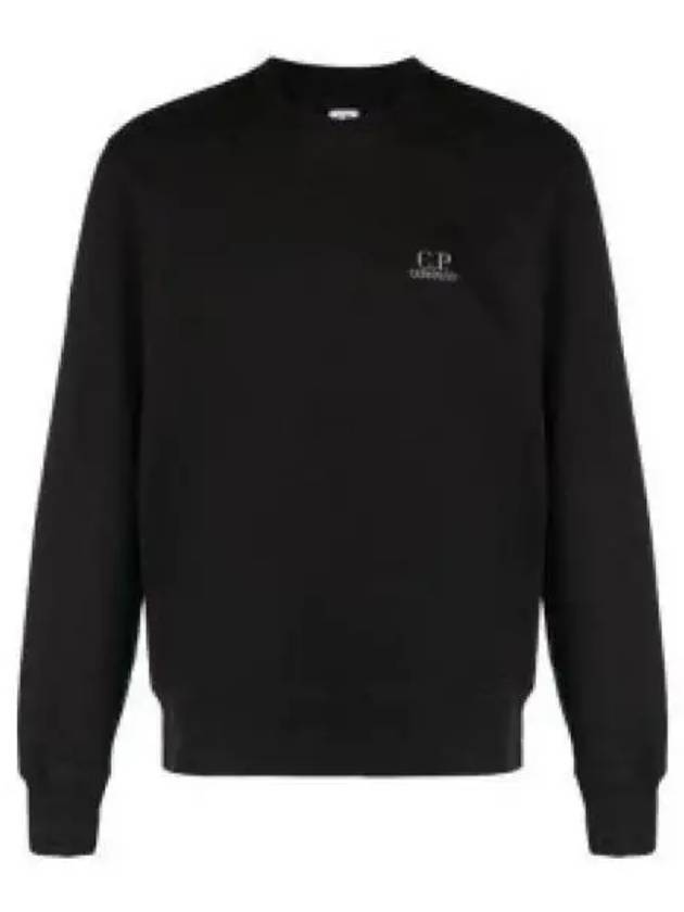 Lens Wappen Logo Sweatshirt Black - CP COMPANY - BALAAN 2