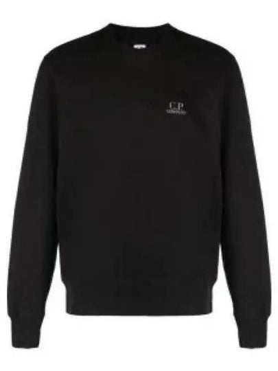 Lens Wappen Logo Sweatshirt Black - CP COMPANY - BALAAN 2