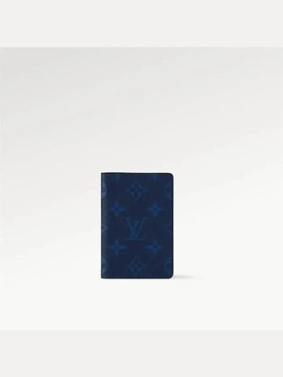 Men's Pocket Organizer Card Wallet Blue - LOUIS VUITTON - BALAAN 2