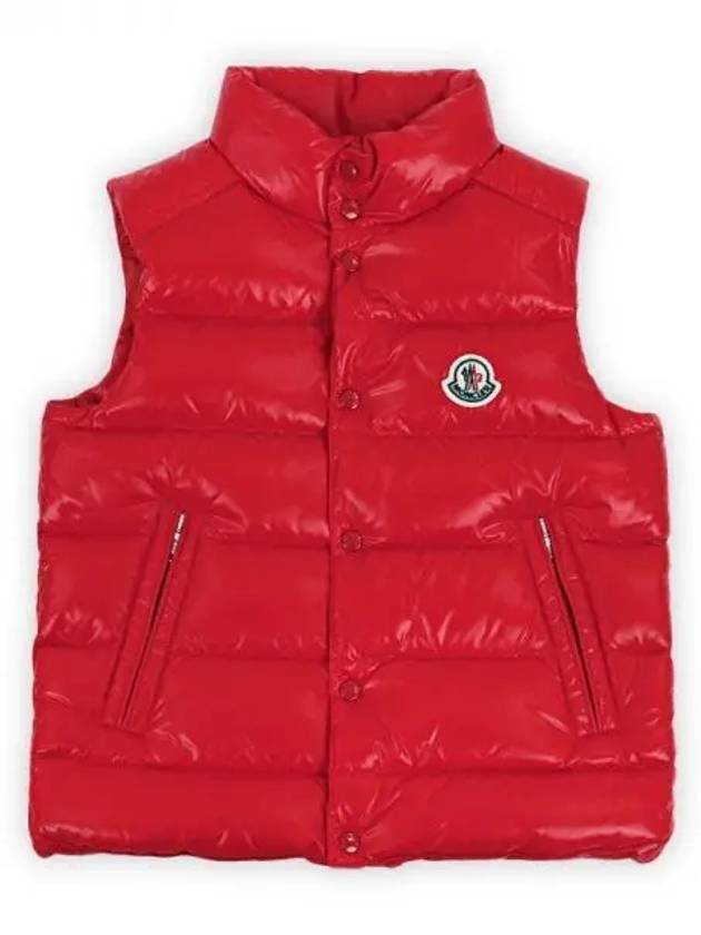 Kids TIB Logo Patch Padded Vest Red 1A12620 68950 455 8 10A 270605 1101645 - MONCLER - BALAAN 1