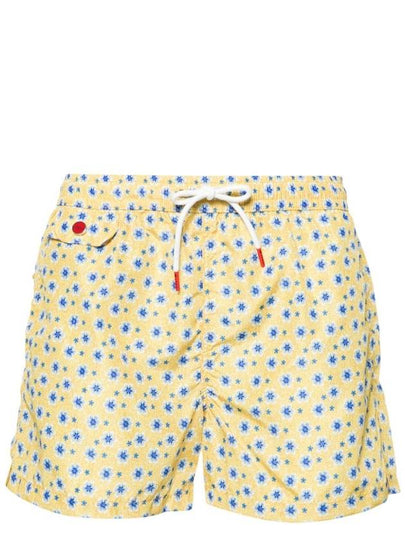 floral print swim shorts UCOM2CK0709D - KITON - BALAAN 2