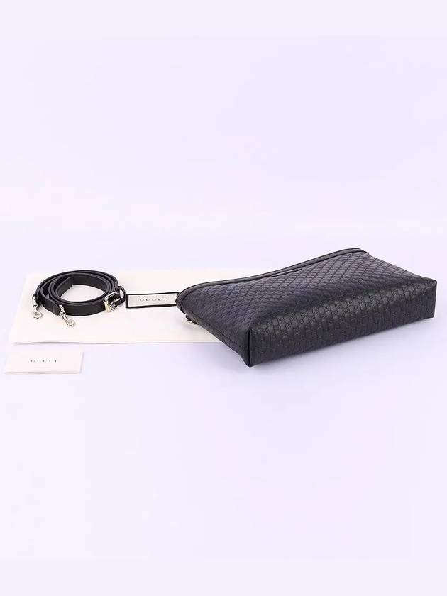 Women Leather Clutch Black - GUCCI - BALAAN 7