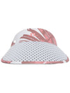 Women's Vera Print Big Visor White - J.LINDEBERG - BALAAN 1