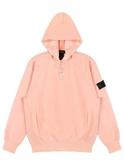 Shadow Project Embroidery Cotton Fleece Hoodie Pink - STONE ISLAND - BALAAN 2