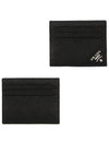 Saffiano Leather Card Wallet Black - PRADA - BALAAN 2