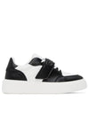 Sporty Logo Leather Low-Top Sneakers - GANNI - BALAAN 2