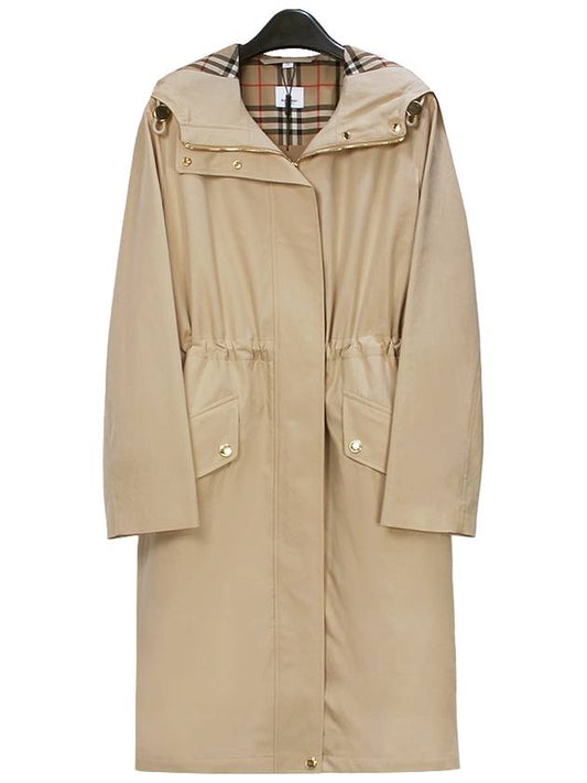 drawstring trench coat beige - BURBERRY - BALAAN 2