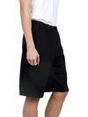 EKD motif cotton shorts black 8072748 - BURBERRY - BALAAN 4