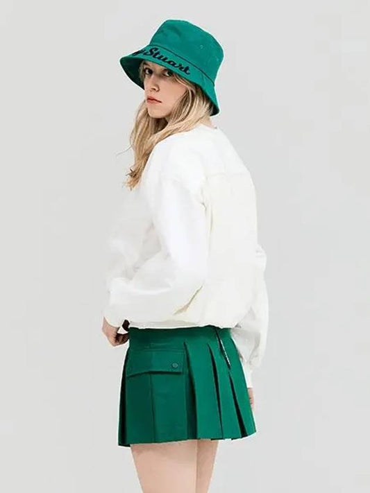 Golf Cargo Pleated Skirt Green - HENRY STUART - BALAAN 1