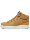 Court Vision Winter High Top Sneakers Gold - NIKE - BALAAN 7