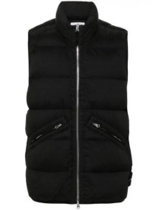 Seamless Tunnel Nylon Down Vest Black - STONE ISLAND - BALAAN 2